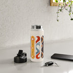 Retro Snowboards  Water Bottle Gallery Image 4