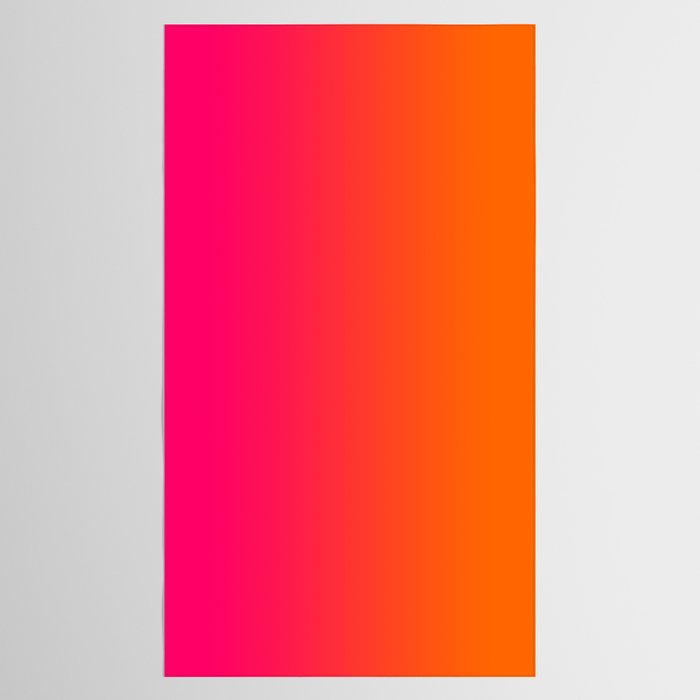 Bright Pink and Orange Ombre Tablecloth Gallery Image 2