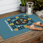 Happy Haunting | Day of Dead Skull Outdoor Rug Gallery Image 2
