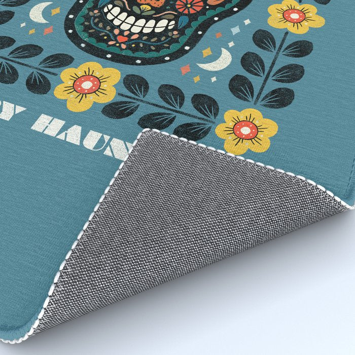Happy Haunting | Day of Dead Skull Rug Gallery Image 4