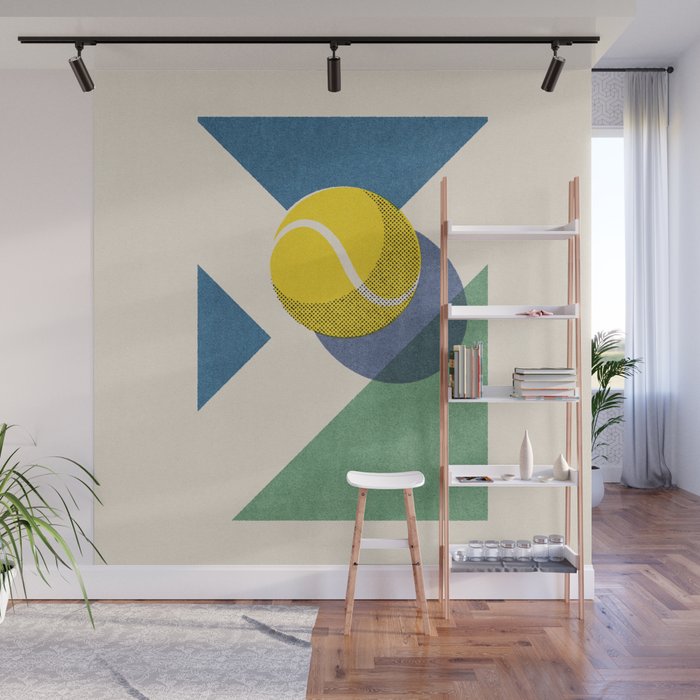 BALLS - Tennis - Hard Court - II b Wall Mural Gallery Image 1
