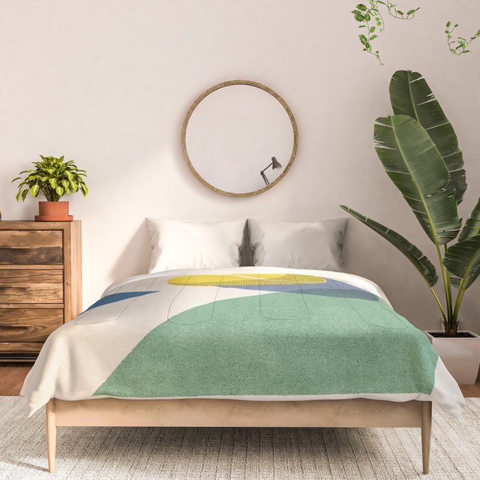 BALLS - Tennis - Hard Court - II b Comforter Gallery Image 3