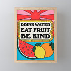 Drink Water Mini Art Print Gallery Image 1