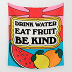 Drink Water Wall Tapestry Gallery Image 4
