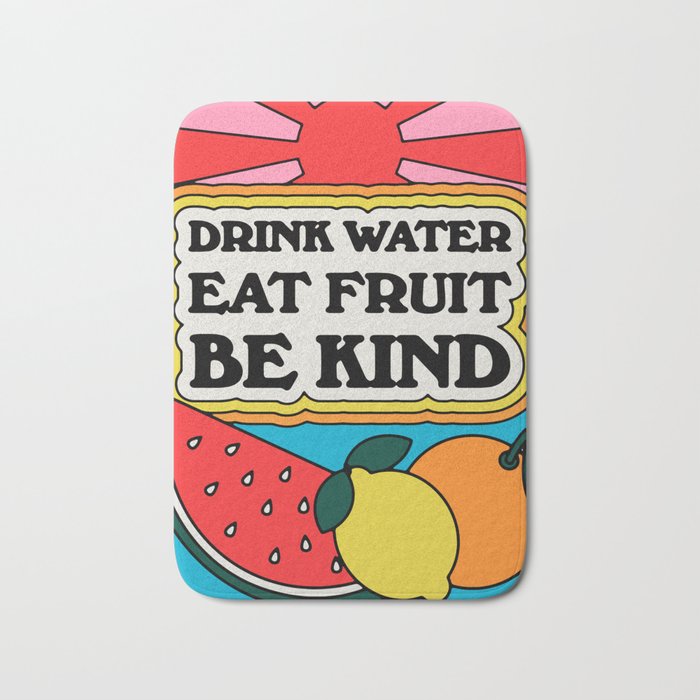 Drink Water Bath Mat Gallery Image 1