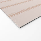 Minimal Triangles - Natural Welcome Mat Gallery Image 2
