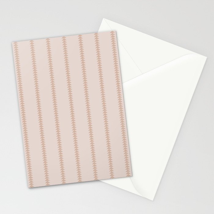 Minimal Triangles - Natural Stationery Card Gallery Image 2