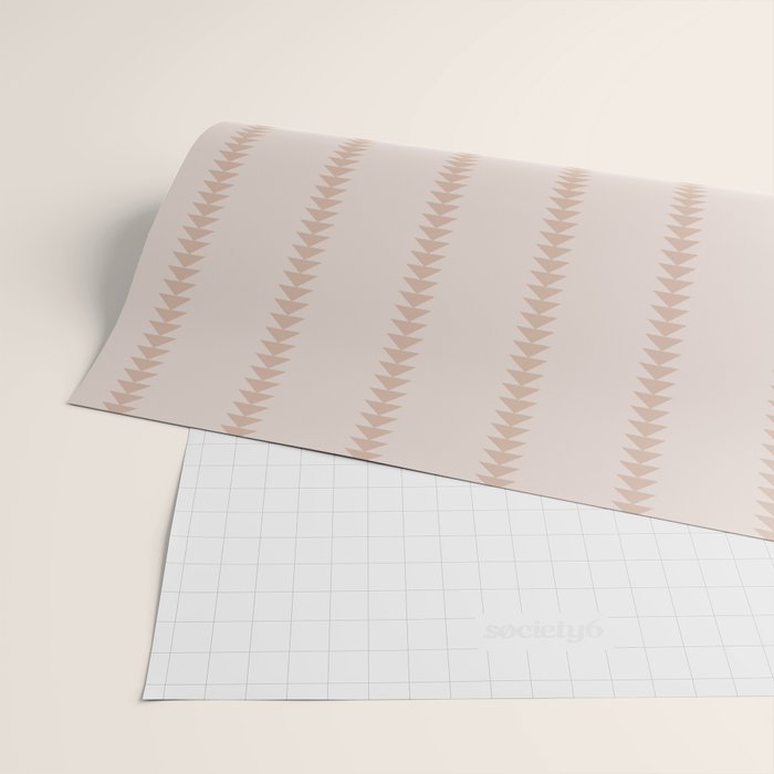 Minimal Triangles - Natural Wrapping Paper Gallery Image 2