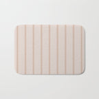 Minimal Triangles - Natural Bath Mat Gallery Image 1