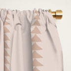 Minimal Triangles - Natural Window Curtain Gallery Image 2