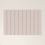 Minimal Triangles - Natural Welcome Mat Gallery Image 1