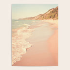 Her Mind Wandered Back and Forth With the Waves - michigan beach nature photograph Poster Gallery Image 4
