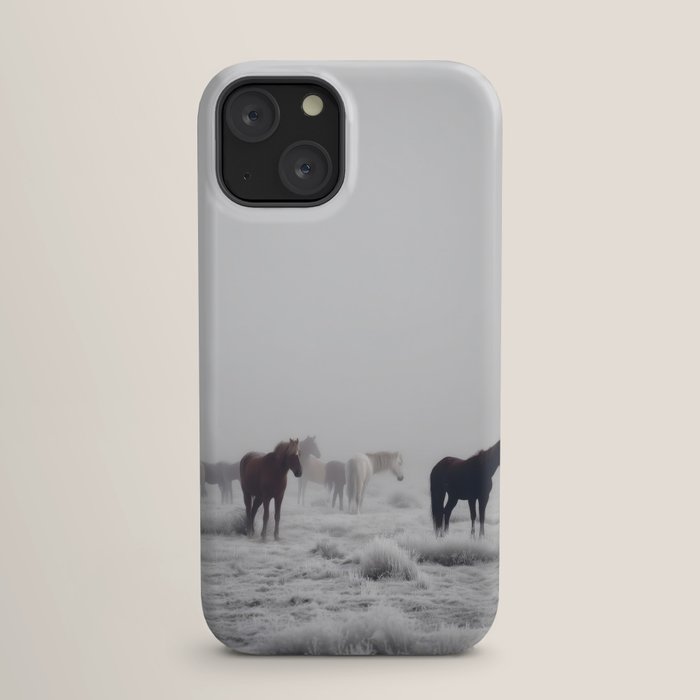 Horses in the Mist II iPhone Case Gallery Image 17