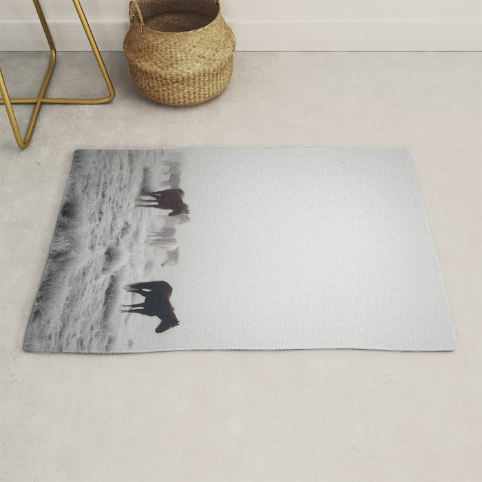 Horses in the Mist II Rug Gallery Image 1