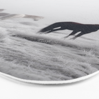 Horses in the Mist II Bath Mat Gallery Image 3