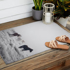 Horses in the Mist II Outdoor Rug Gallery Image 2