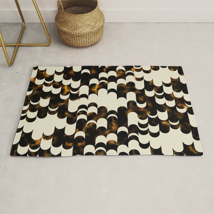 In Motion Amber Tortoise Rug Gallery Image 1