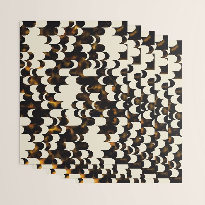 In Motion Amber Tortoise Wrapping Paper Gallery Image 3