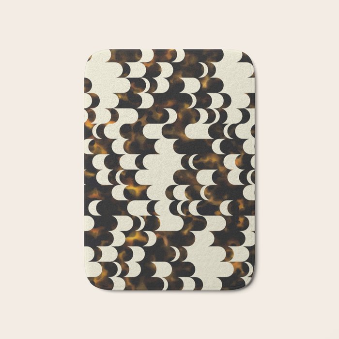 In Motion Amber Tortoise Bath Mat Gallery Image 1
