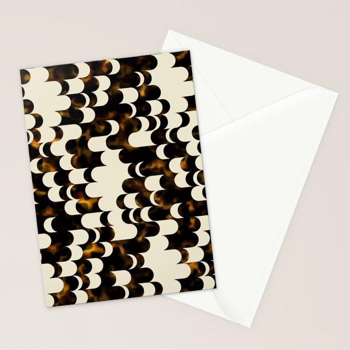 In Motion Amber Tortoise Stationery Card Gallery Image 2