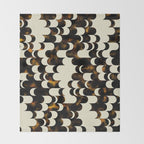 In Motion Amber Tortoise Throw Blanket Gallery Image 2