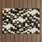 In Motion Amber Tortoise Outdoor Rug Gallery Image 1