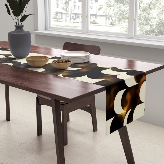 In Motion Amber Tortoise Table Runner Gallery Image 2