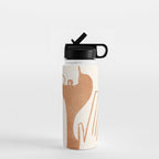 Abstract Female Figure 23 Water Bottle Gallery Image 1