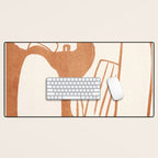 Abstract Female Figure 23 Desk Mat Gallery Image 1
