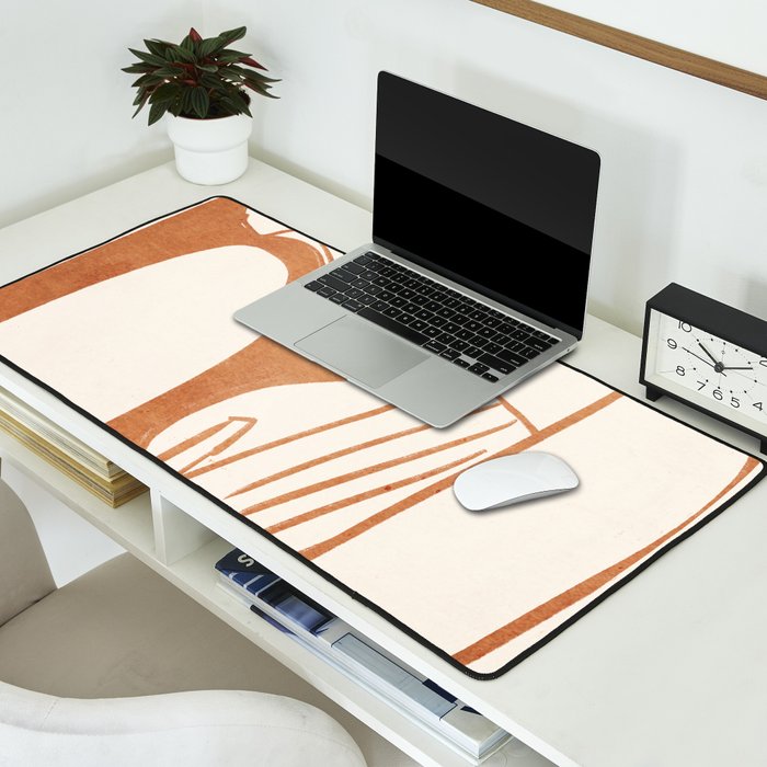 Abstract Female Figure 23 Desk Mat Gallery Image 2