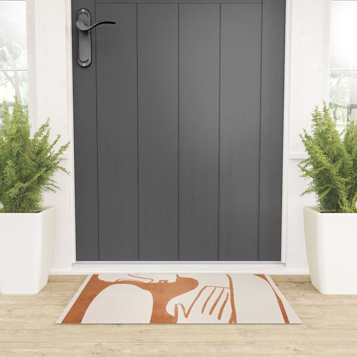 Abstract Female Figure 23 Welcome Mat Gallery Image 3