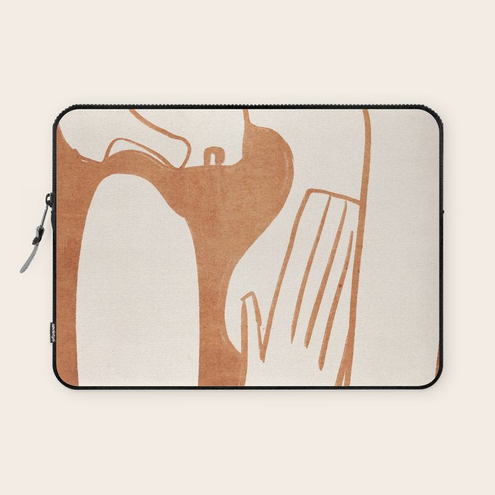 Abstract Female Figure 23 Laptop Sleeve Gallery Image 1