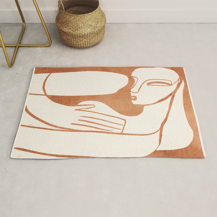 Abstract Female Figure 23 Rug Gallery Image 1