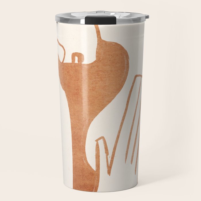 Abstract Female Figure 23 Travel Mug Gallery Image 1