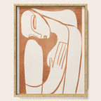 Abstract Female Figure 23 Serving Tray Gallery Image 1