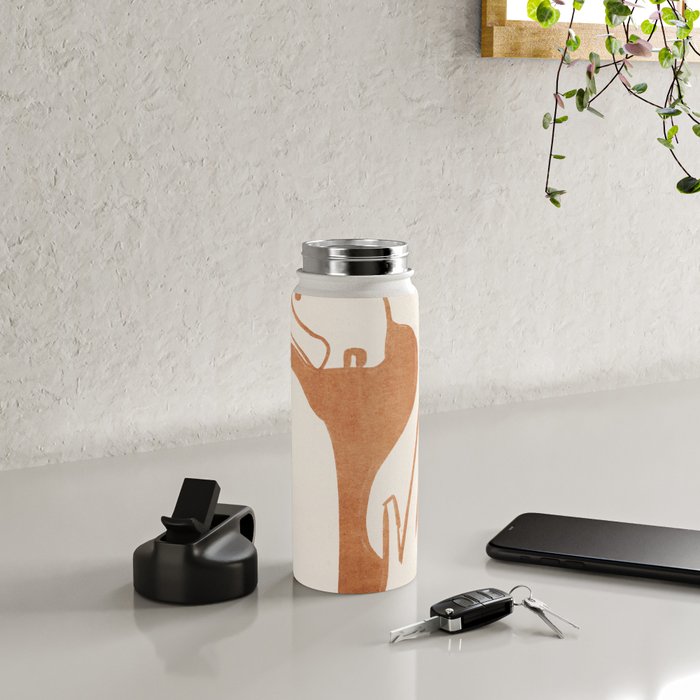 Abstract Female Figure 23 Water Bottle Gallery Image 4