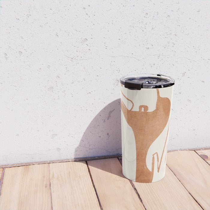 Abstract Female Figure 23 Travel Mug Gallery Image 4