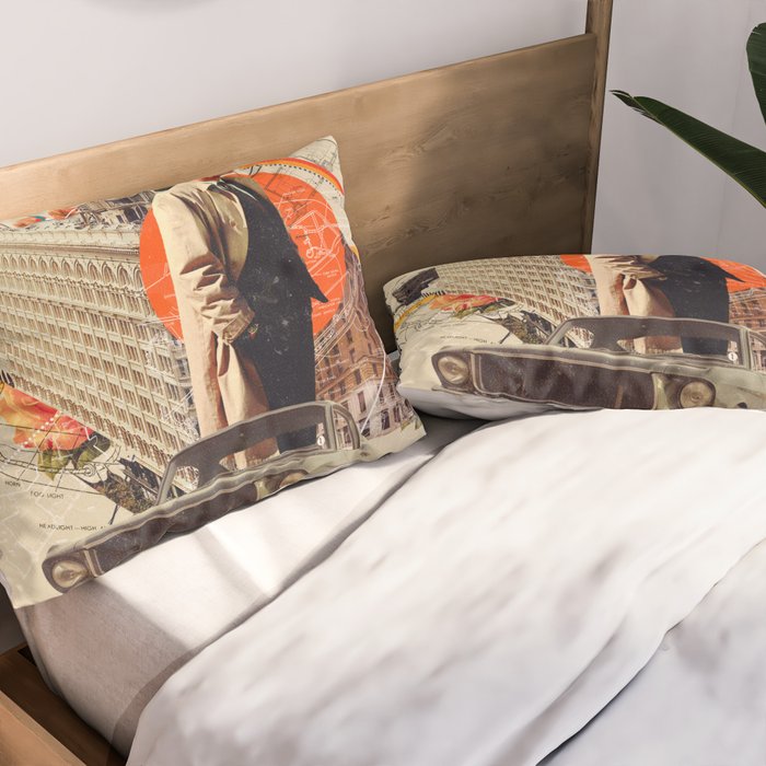 The City 1968 Pillow Sham Gallery Image 2