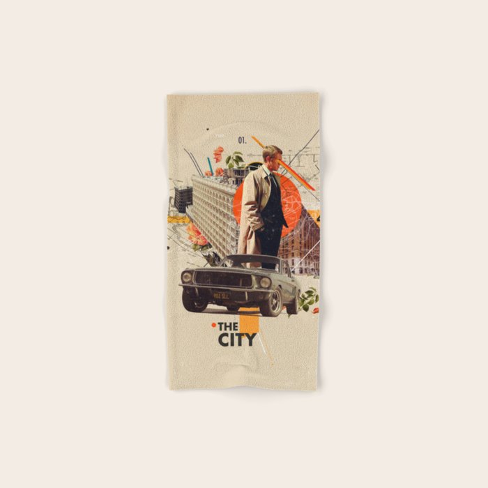 The City 1968 Bath Towel Gallery Image 1