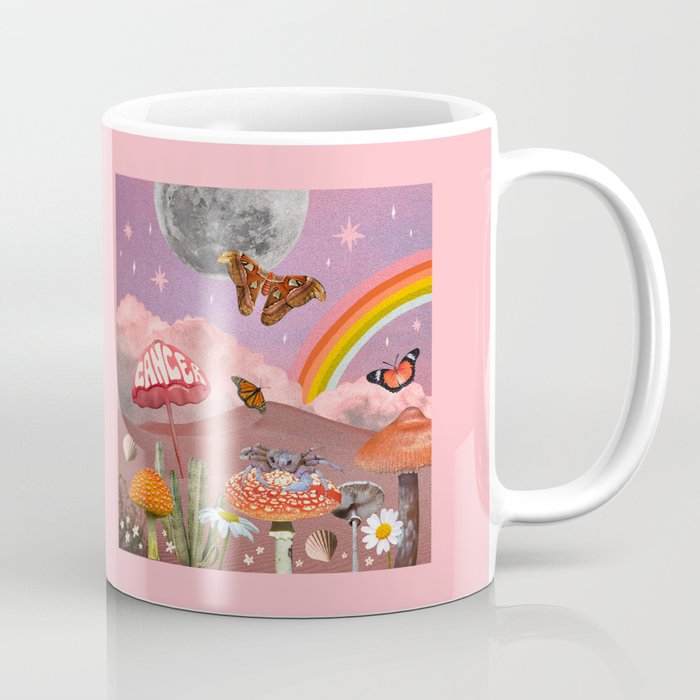 Cancer Zodiac Collage Coffee Mug Gallery Image 1