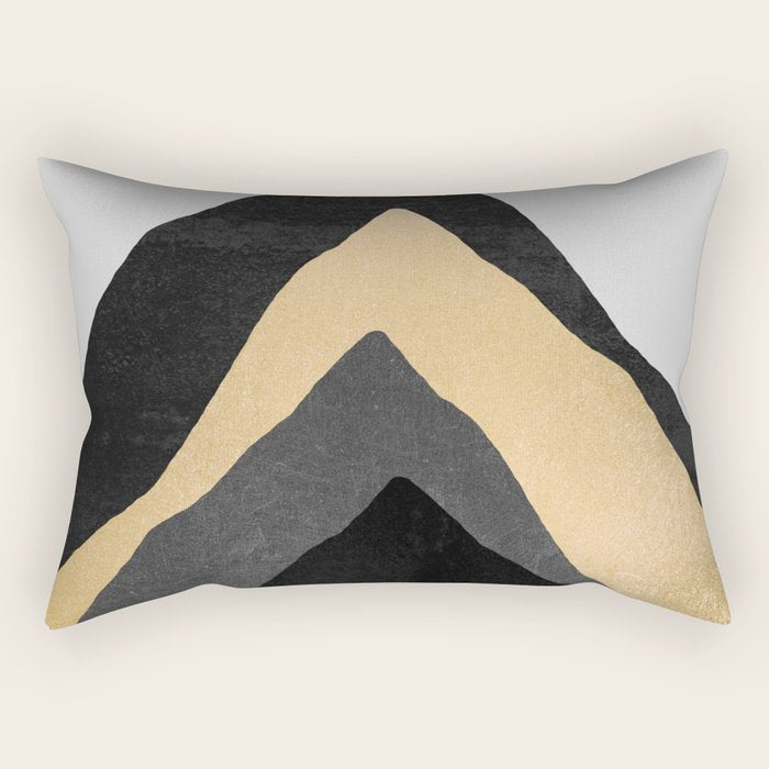 Four Mountains Rectangular Pillow Gallery Image 1