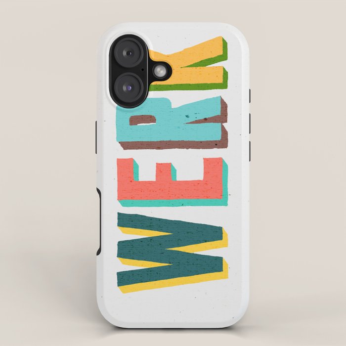 Werk iPhone Case Gallery Image 1