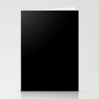 Classic Black & White Polka Dots Pattern Stationery Card Gallery Image 2
