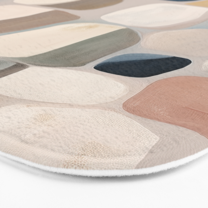 Soft Organic Stone Forms Bath Mat Gallery Image 3