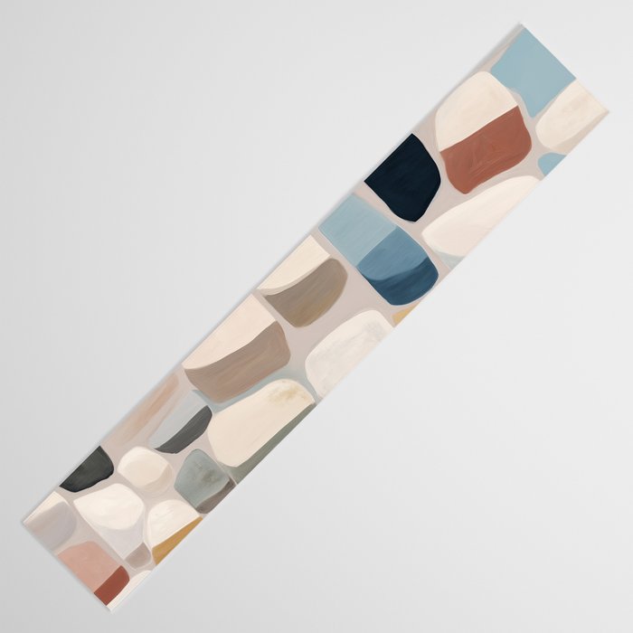 Soft Organic Stone Forms Table Runner Gallery Image 3