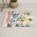 Retro Palm Springs Rug Gallery Image 1