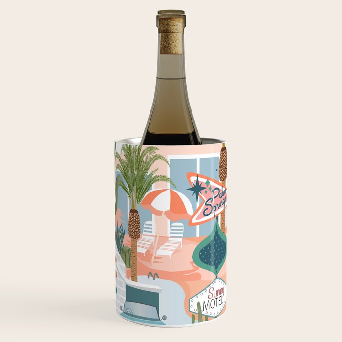 Retro Palm Springs Wine Chiller Gallery Image 3