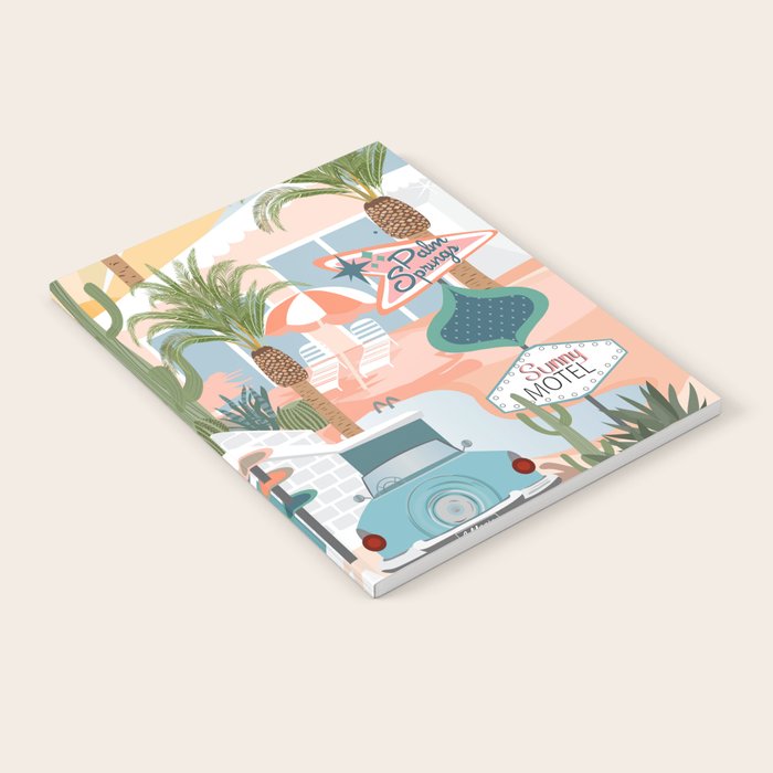 Retro Palm Springs Notebook Gallery Image 1