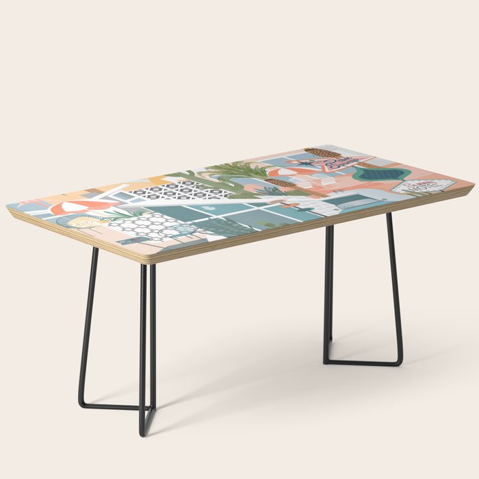 Retro Palm Springs Coffee Table Gallery Image 1