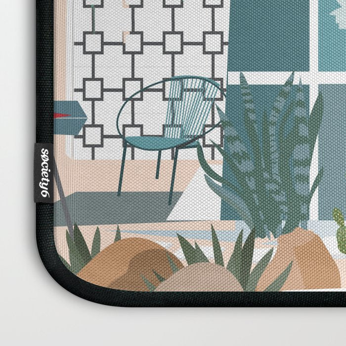 Retro Palm Springs Laptop Sleeve Gallery Image 3